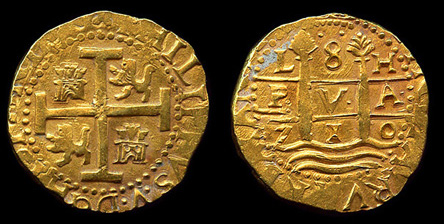 1715 Spanish Fleet Coin