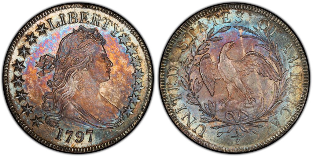 1797 Draped Bust Half Dollar