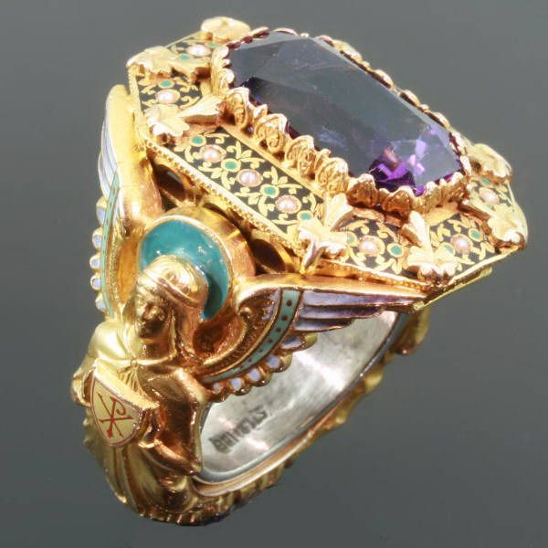 19th Century Cardinal Ring