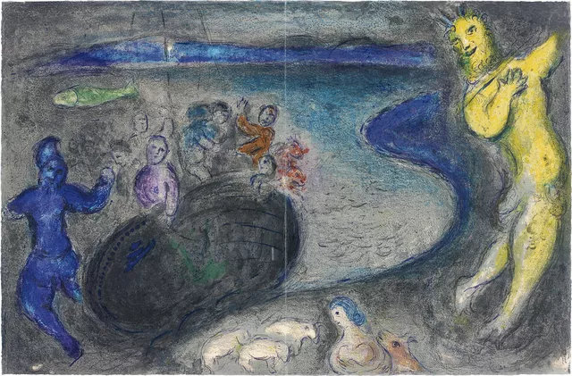 Marc Chagall's Captain Bryaxis's Dream