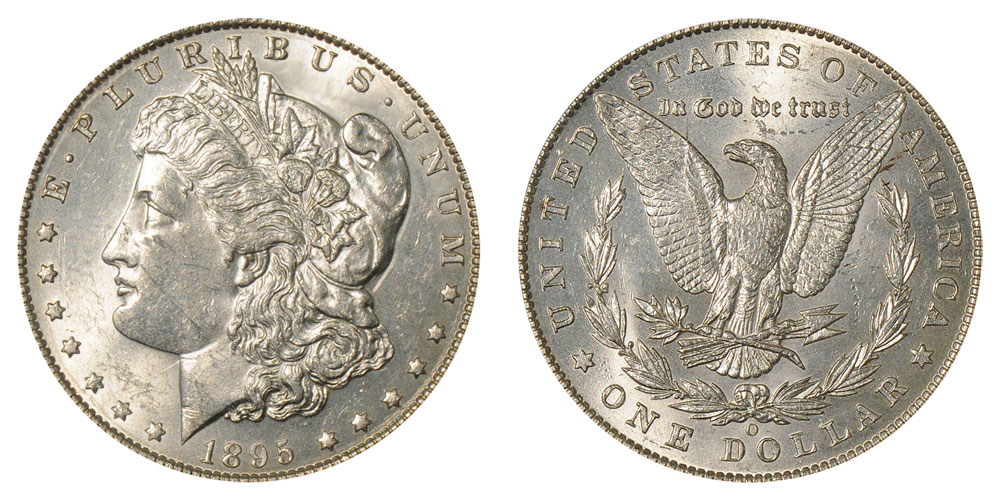 1895 Morgan Silver Dollar