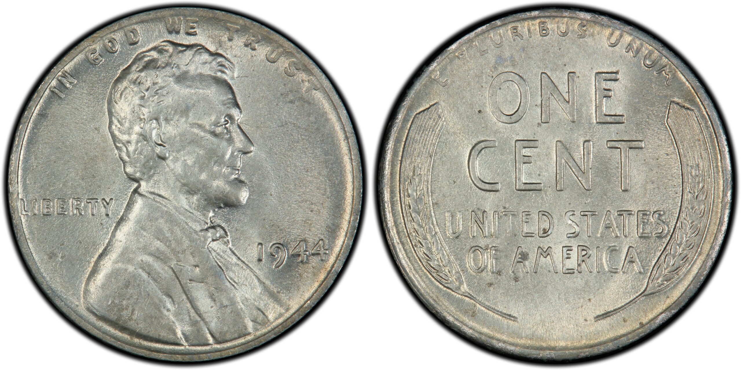 1944 one cent steel coin