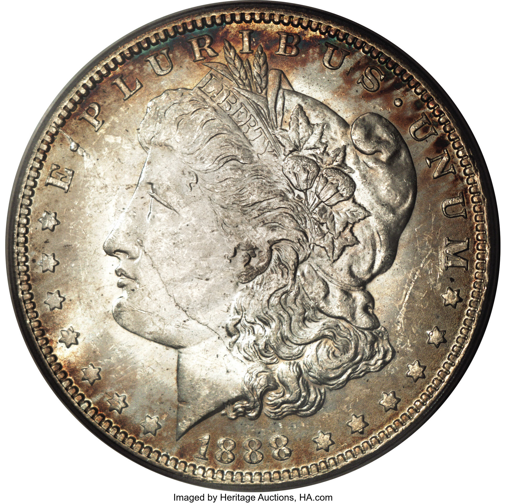 Scarface Morgan silver dollar