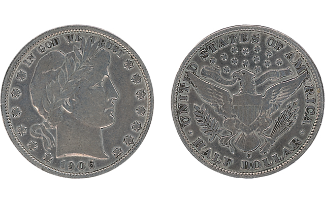 Titanic victim's half dollar